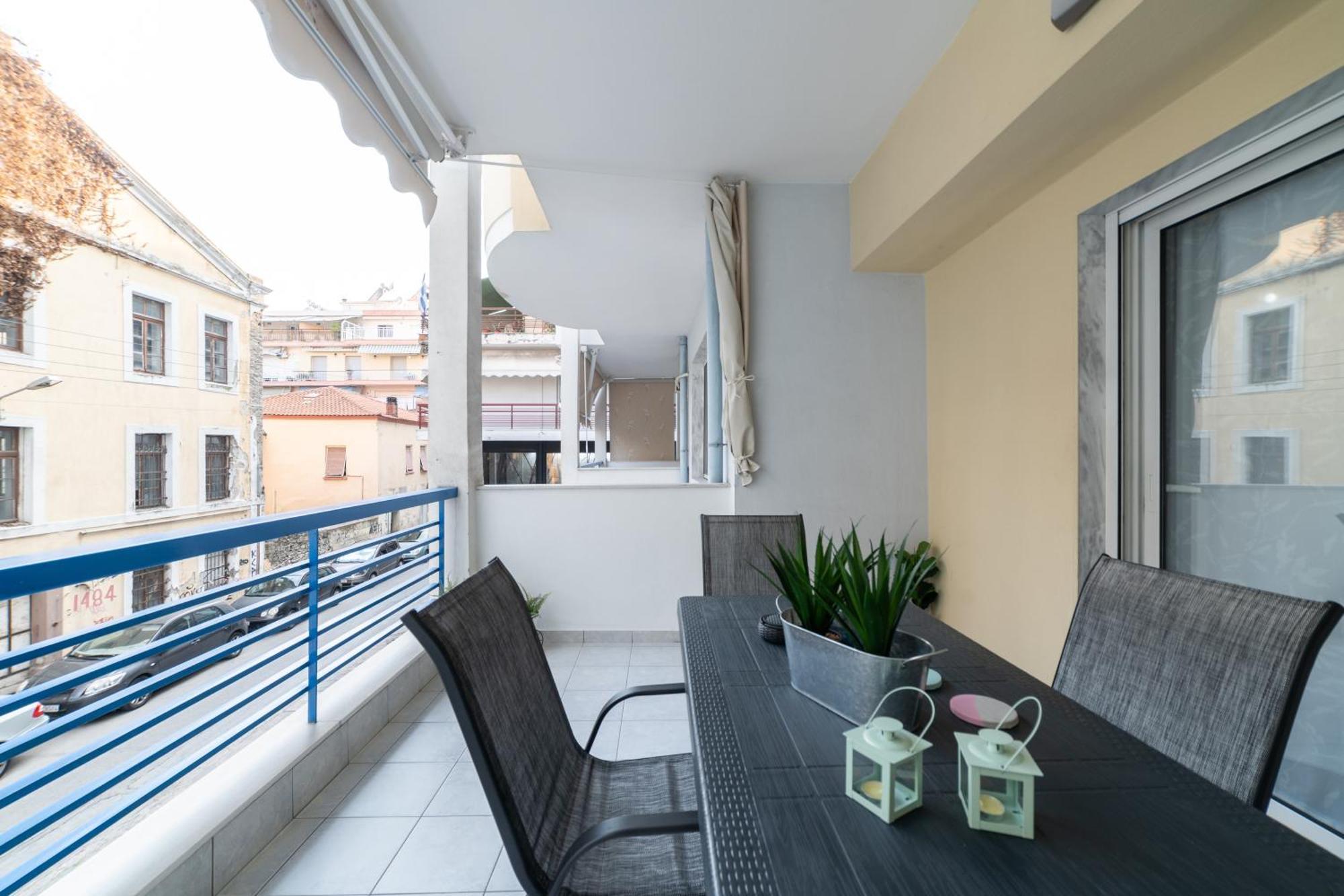 Ninas Central Apartment Kawala Zewnętrze zdjęcie